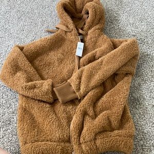 Teddy zip jacket